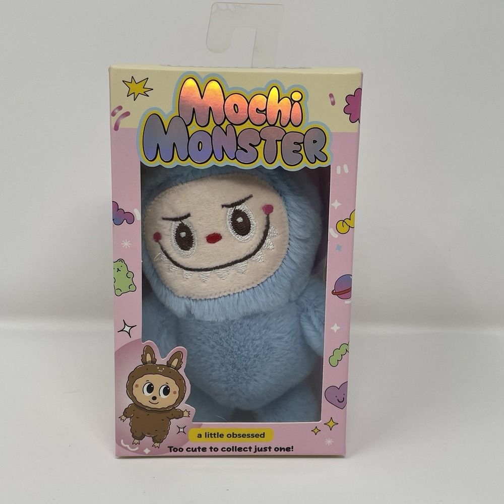 Mochi Monster Blue Yeti Monster Plush Toy In Box‎ A Little Obsessed Kitsch Cute